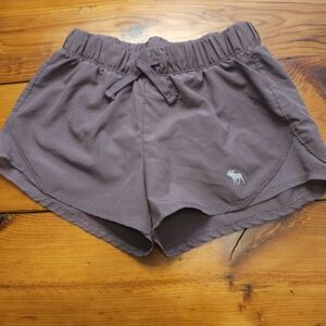 Abercrombie & Fitch Girl's Athletic Shorts in Purple